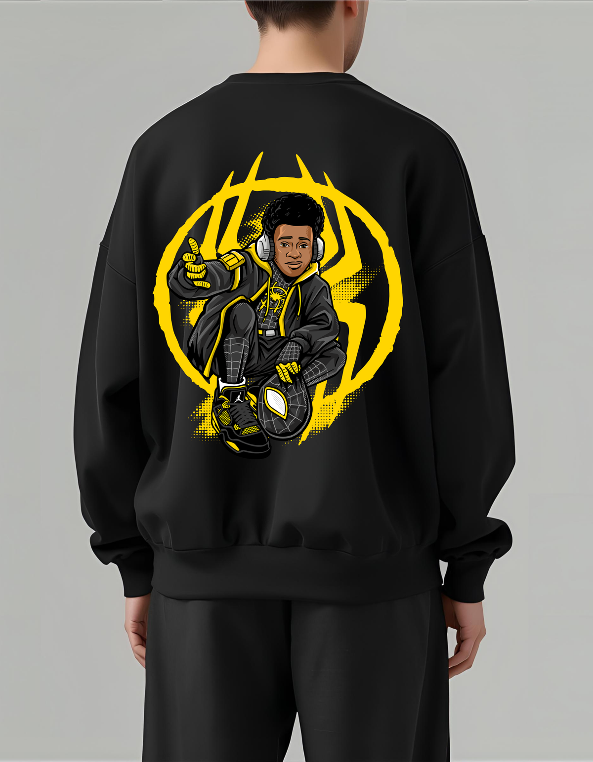 Men Oversized Sweatshirt