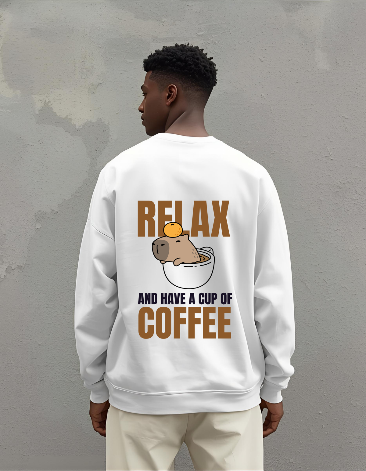 Men Oversized Sweatshirt