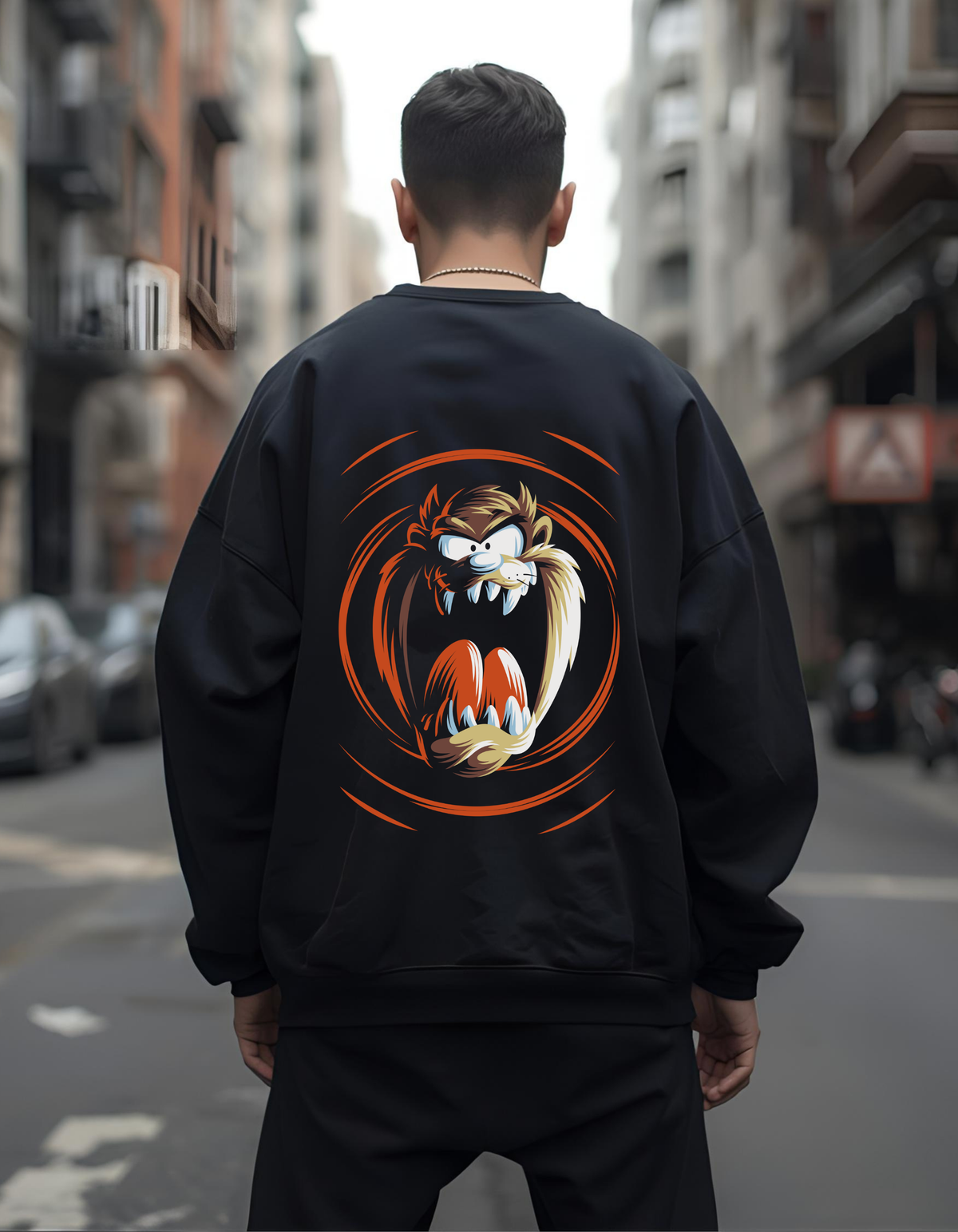 Men Oversized Sweatshirt