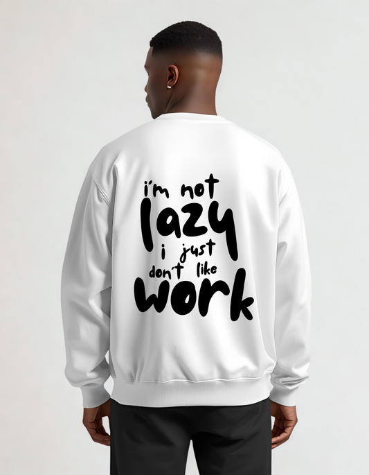 Men Oversized Sweatshirt