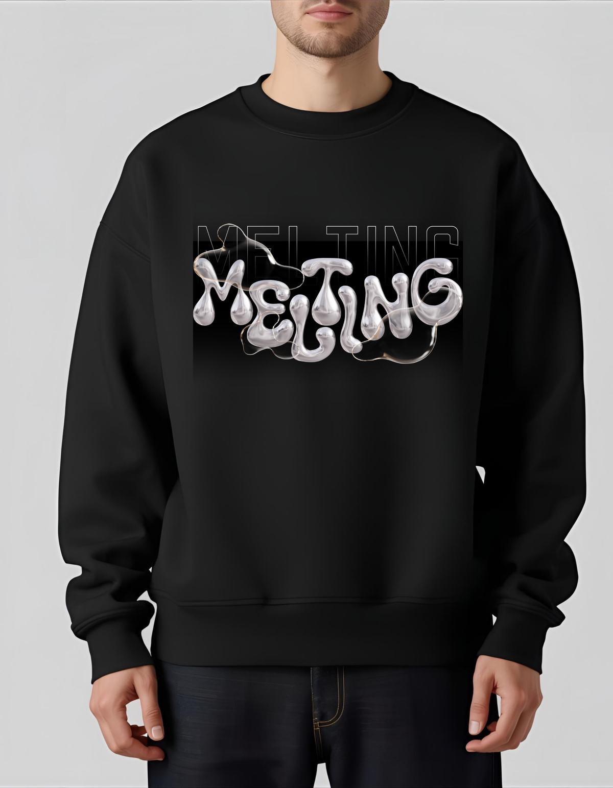 Men Oversized Sweatshirt