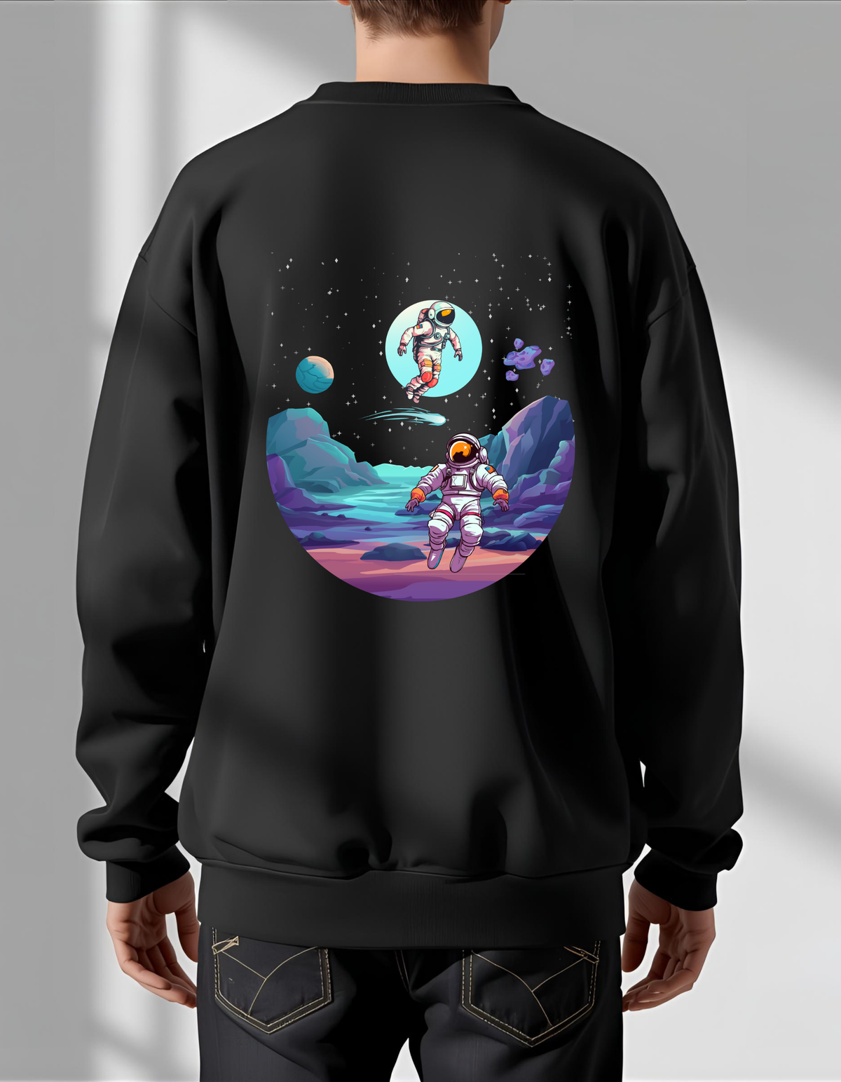 Men Oversized Sweatshirt